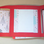 Мини фотоалбум с коледна тематика и място за 10–12 снимки 9x13 см