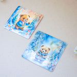 Подложки за чаши с мечета - детски комплект от две броя