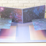 Албум за снимки с галактически мотив и панделка
