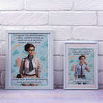 Подарък за студент по икономика - рамкиран постер