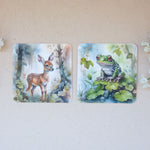 Подложки със сърничка и жаба