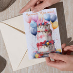 Картичка с празничен дизайн