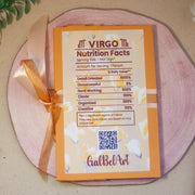 Ръчно изработена картичка за шоколад - малък подарък с лично послание