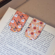 Комплект от два магнитни книгоразделителя с мотиви на духчета и тикви