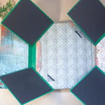 Арт мини албум в steampunk стил уникален подарък за мъже и жени